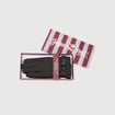 Gants en cuir noir homme