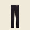 Jeans skinny push-up taille standard denim noir femme