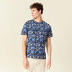 T-shirt manches courtes bleu foncé homme