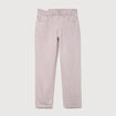 Jeans large longueur 32 en coton parme homme