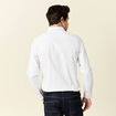 Chemise éco-responsable blanc homme