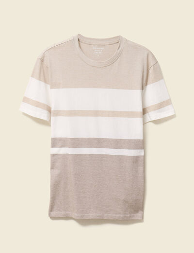 T-shirt manches courtes gris homme