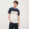 T-shirt manches courtes ecru homme