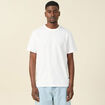 T-shirt manches courtes ecru homme