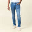 Jeans slim longueur 32 denim stone homme