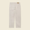 Jeans large 5 poches denim snow gris homme