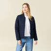 Doudoune éco-responsable bleu marine femme