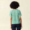 T-shirt manches courtes vert femme