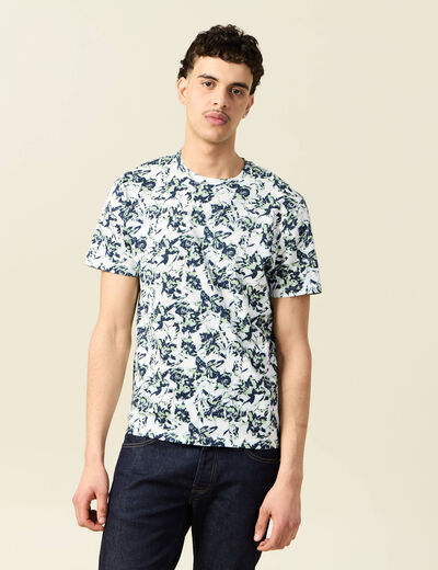 T-shirt manches courtes vert homme