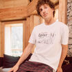 Ensemble pyjama short prune homme