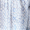 Chemise à manches longues bleu femme