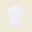 Chemise manches courtes blanc homme