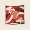 Foulard bordeaux femme