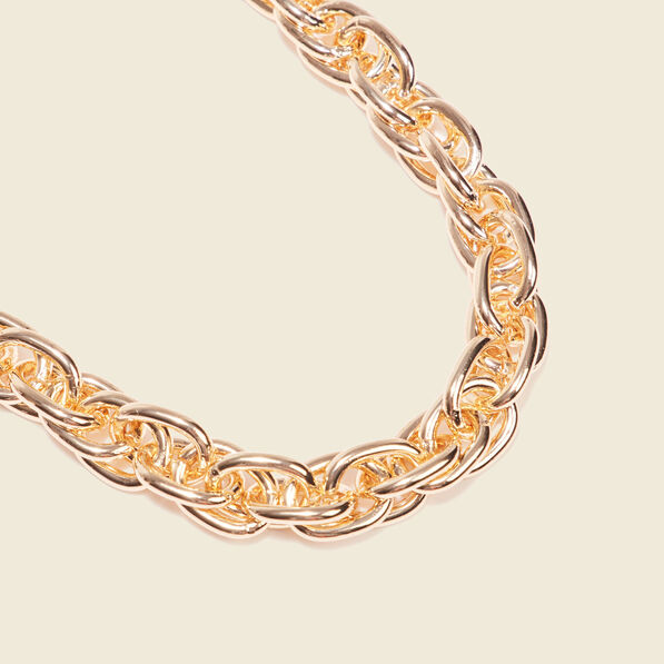 collier chaine couleur or femme Collier chaîne couleur or femme