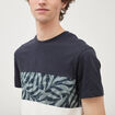 T-shirt manches courtes bleu marine homme