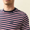 T-shirt manches courtes bleu marine homme