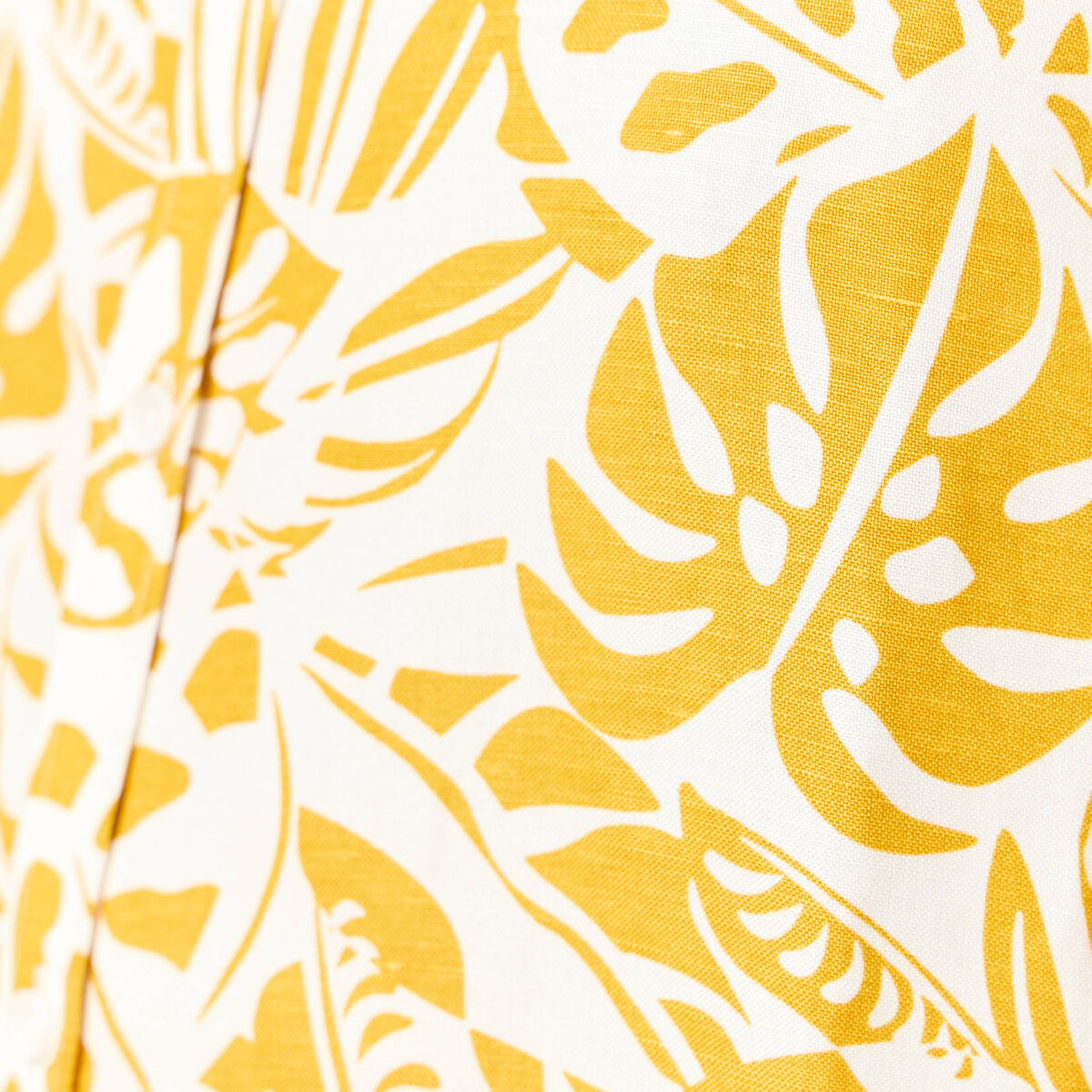 Chemise éco-responsable jaune foncé homme