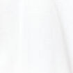 T-shirt polo droit court en coton blanc femme