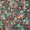 Jupe drapée courte noir femme