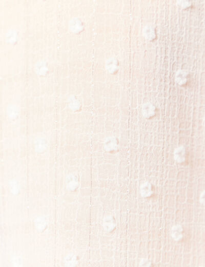Blouse manches longues blanc femme