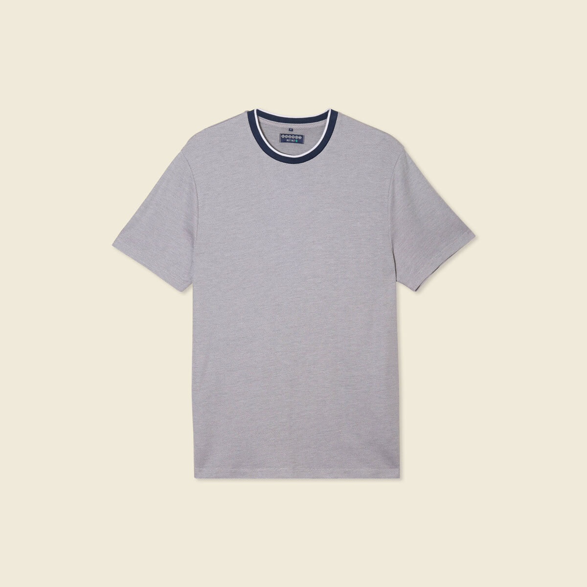 T-shirt manches courtes blanc homme