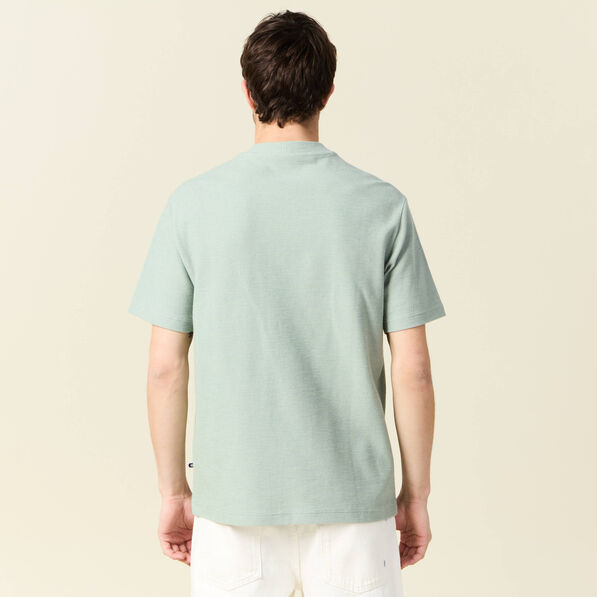 T-shirt manches courtes vert olive homme