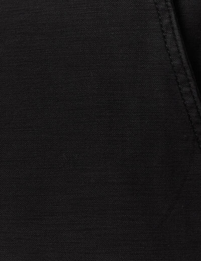 Pantalon cargo noir homme
