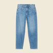 Jeans mom 7/8ème denim stone femme