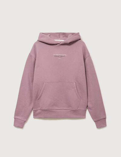Sweat ample &agrave; capuche manches longues parme homme