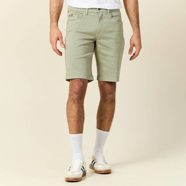 bermuda droit 5 poches vert olive homme Bermuda droit 5 poches vert olive homme