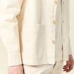 Surchemise oversize ecru homme
