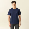 T-shirt manches courtes bleu marine homme