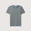 T-shirt manches courtes homme vert kaki homme