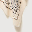 Foulard ecru femme