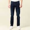 Jeans slim 5 poches denim brut homme
