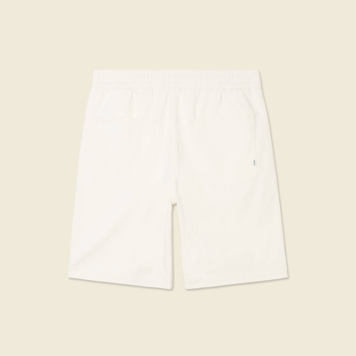 Bermuda droit ecru homme