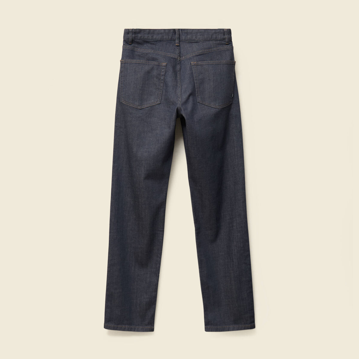 Jeans regular longueur 32 denim brut rinse homme