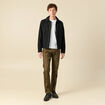 Jeans straight longueur 32 denim taupe homme