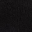 Gilet droit court sans manches col v noir femme