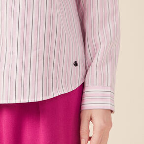 chemise eco responsable mauve femme Chemise éco-responsable mauve femme