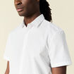 Chemise manches courtes blanc homme