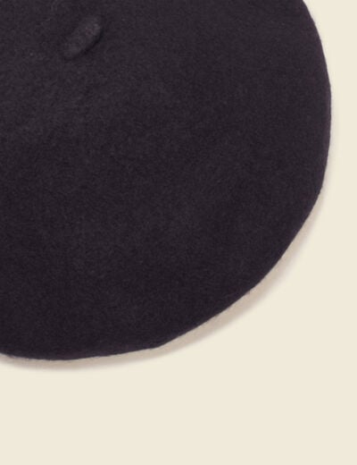 B&eacute;ret noir femme