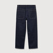 Jeans loose longueur 32 en coton denim brut clean homme