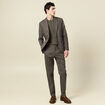 Pantalon chino vert fonc&eacute; homme