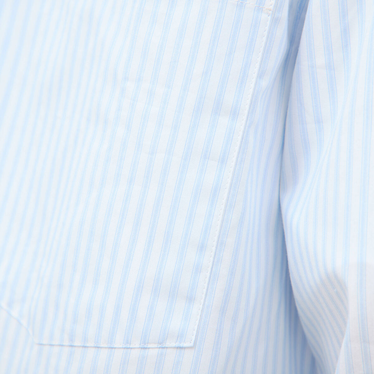Chemise boyfriend en coton ecru homme