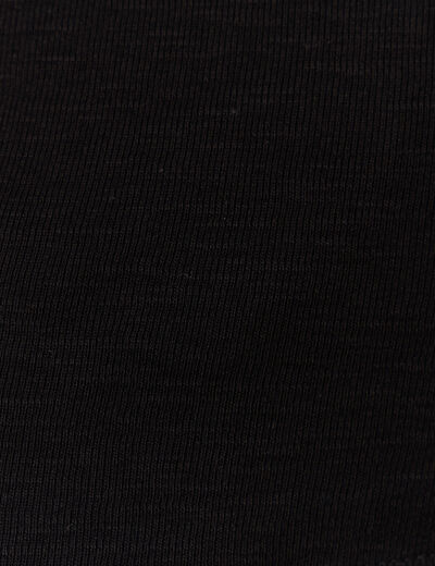 T-shirt manches courtes noir femme