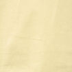 T-shirt droit col rond manches courtes jaune pastel femme
