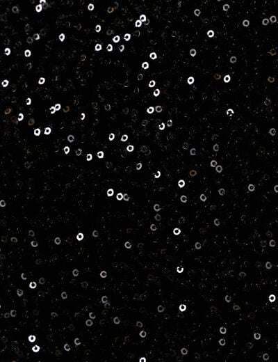Débardeur sans manches sequins noir femme