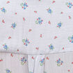 Chemise droite manches longues bleu ciel femme