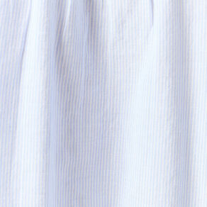 Chemise manches 3/4 brodée blanc femme